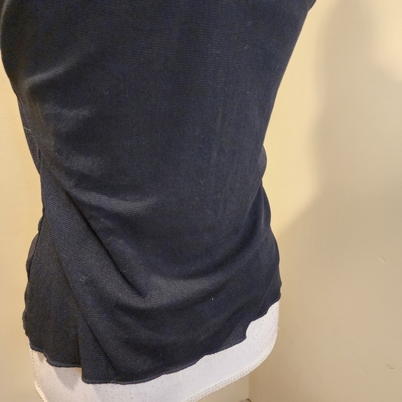 MKM Designs Women's Black Nylon Strappy Tank top size M - Picture 9 of 10